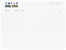 Tablet Screenshot of clarklabs.org